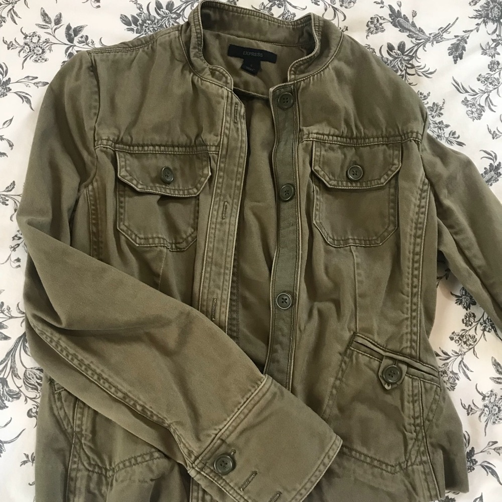 Express Army Green Jacket